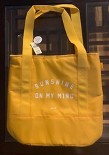 New Victoria’s Secret PINK Banana Cooler Tote Sunshine On My Mind 