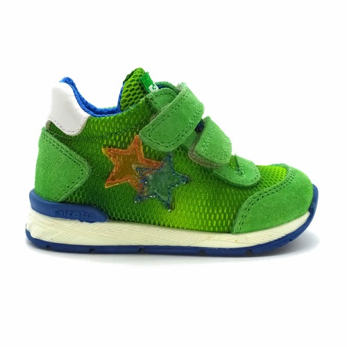Scarpe primi passi da ginnastica bambina Falcotto sneakers polacchini a  strappo | eBay