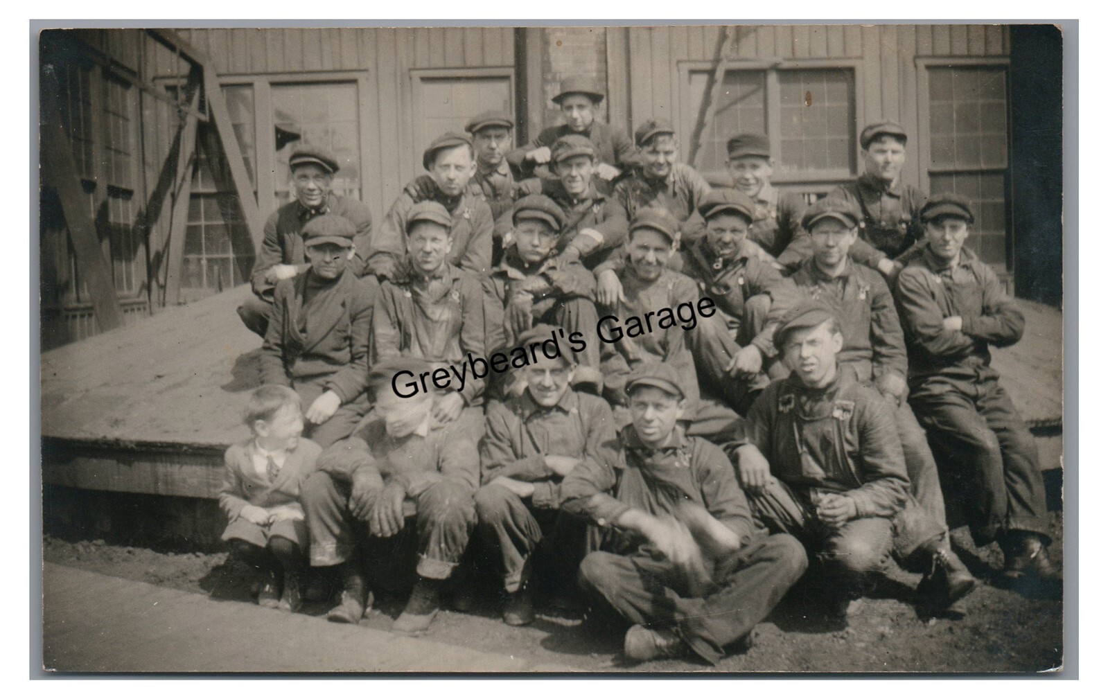 RPPC Mining Breaker Boys Child Labor KEYSER WV West Virginia Real Photo