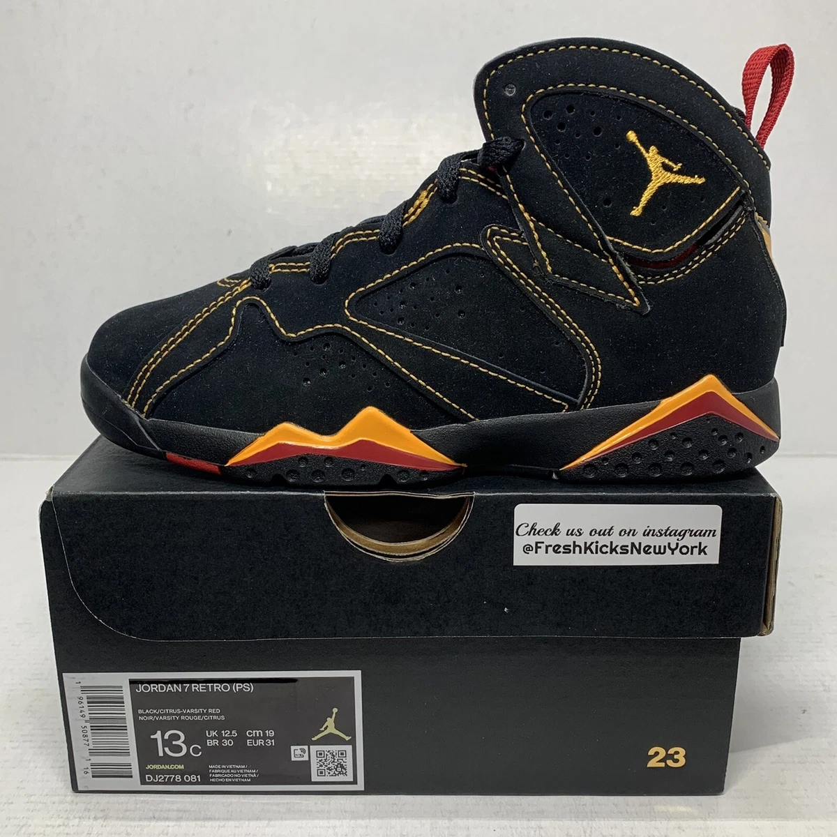 Jordan retro shop 7 citrus