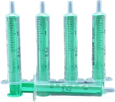 5 Stück 2ml medizinische Einwegspritze B. Braun Spritze basteln Einmalspritze - Bild 1 von 2