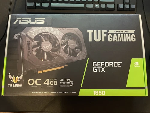 ASUS TUF Gaming GeForce GTX 1650 OC Edition 4GB GDDR6 Video Card