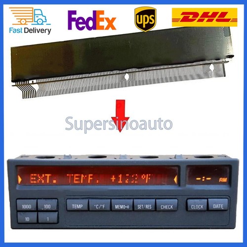 62138357666 11-Button Computer OBC LCD Display For E36 3-Series M3 62136913865