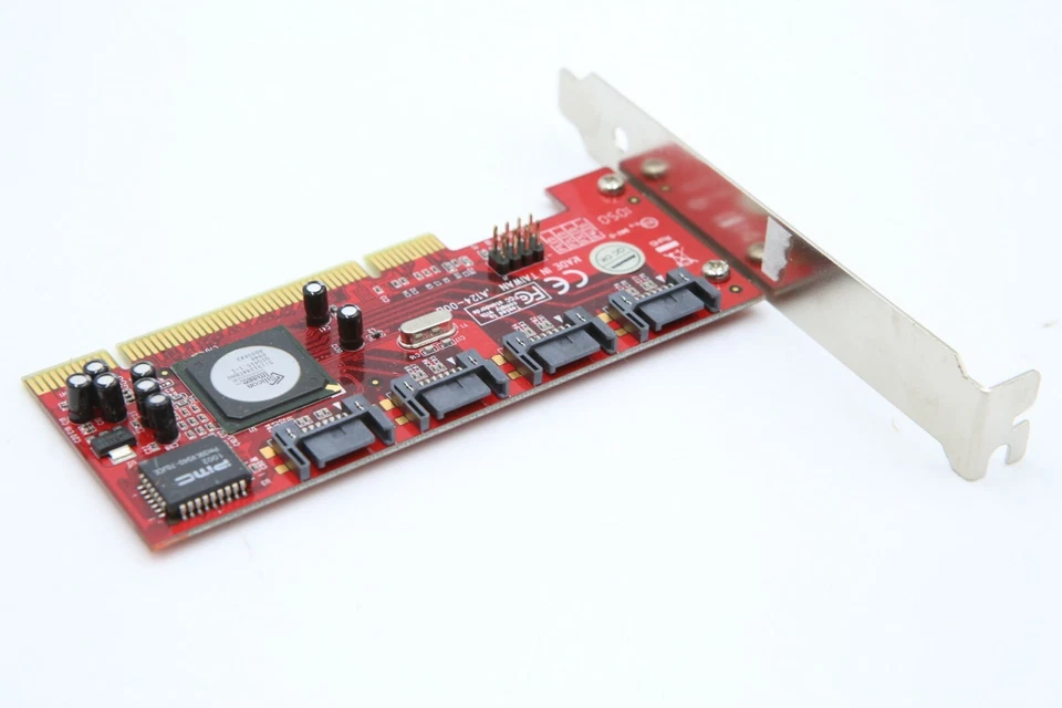 4-Port RAID 5 / JBOD SATA II PCI Controller (Addonics) ADSA4R5 A11f - Image 3 of 4