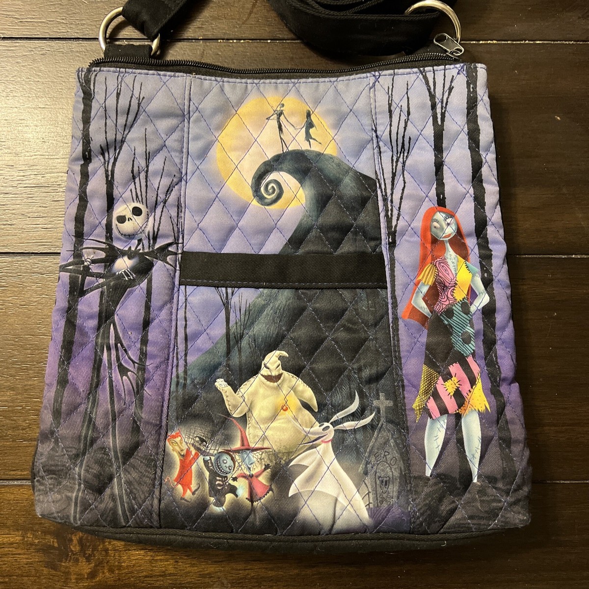 The Nightmare Before Christmas Quilted Crossbody Bag by The