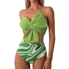 Womens Sexy Bikini Set Push-Up Padded Bra Swimsuit Beach Swimwear Bathing Suit