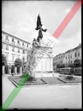 PRL SARZANA MONUMENT TO THE FALLEN ORIGINAL PLATE POSTCARD 7314 LUNIGIANA 1950