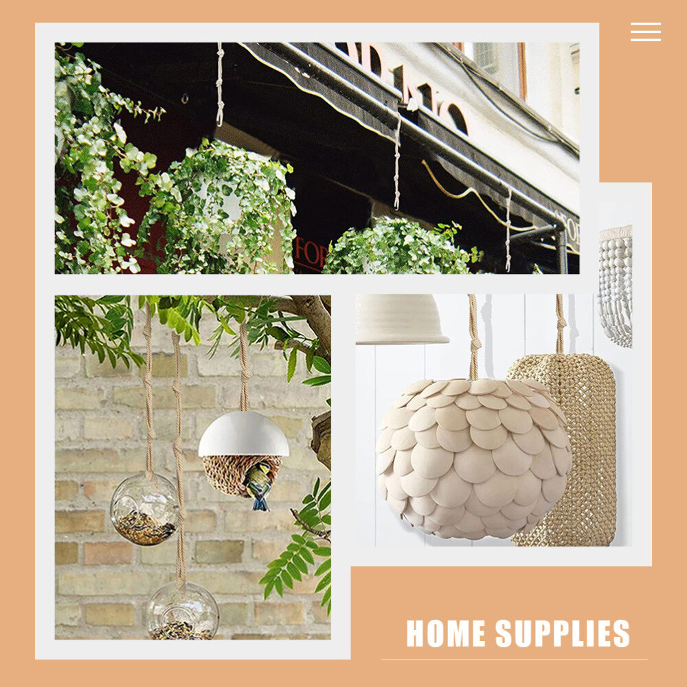 40 Pcs Basket Extender Hanging Plant Flower Pot Holder Sling eBay