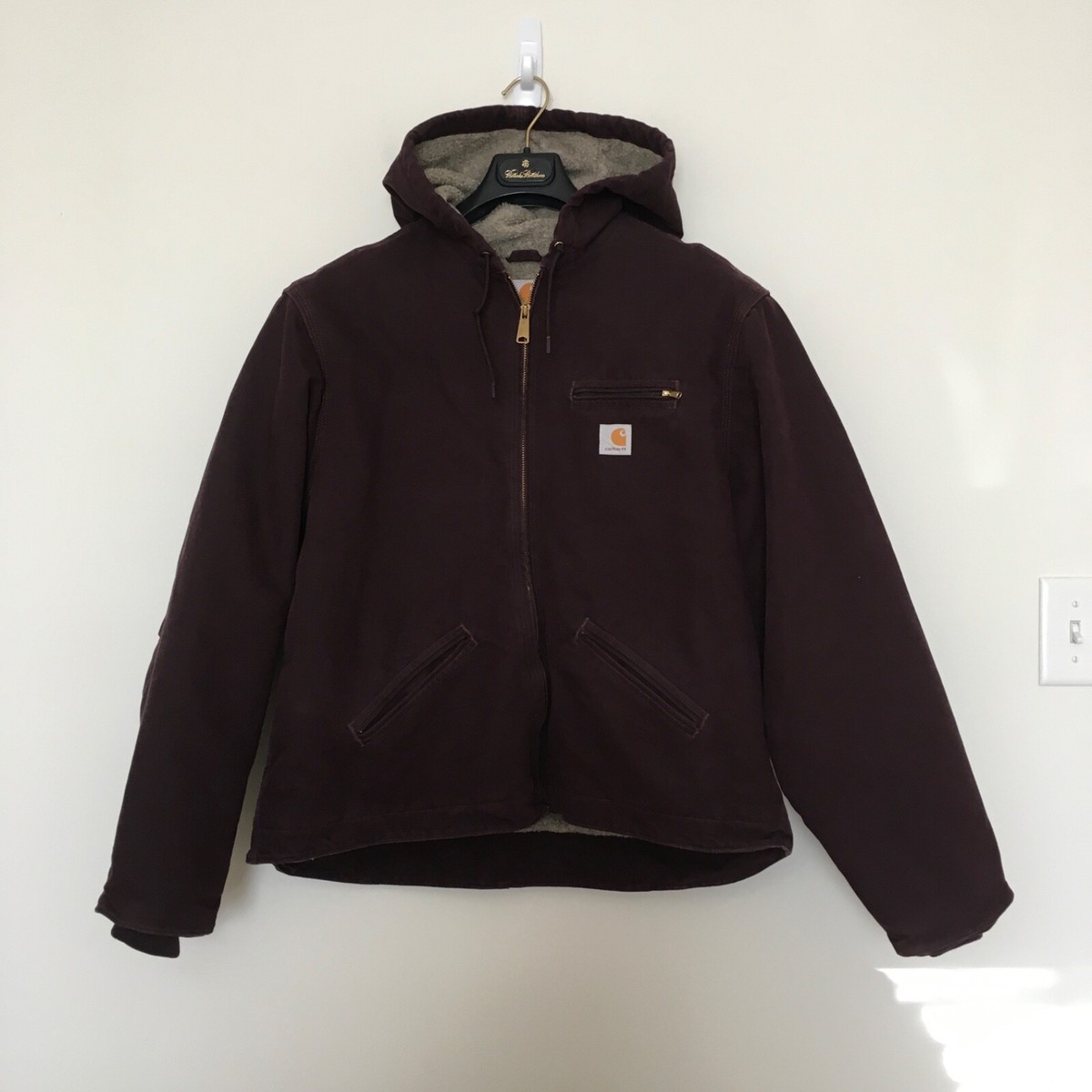 Carhartt for women シエラジャケット パーカー パープル Carhartt Sandstone Sierra Jacket in Purple | Lyst