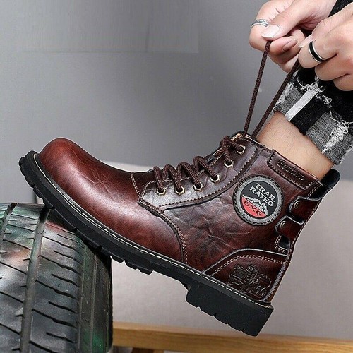 Botas De Moto Para Hombre Zapatos Trabajo Zapatillas Deporte Informal Calzado |