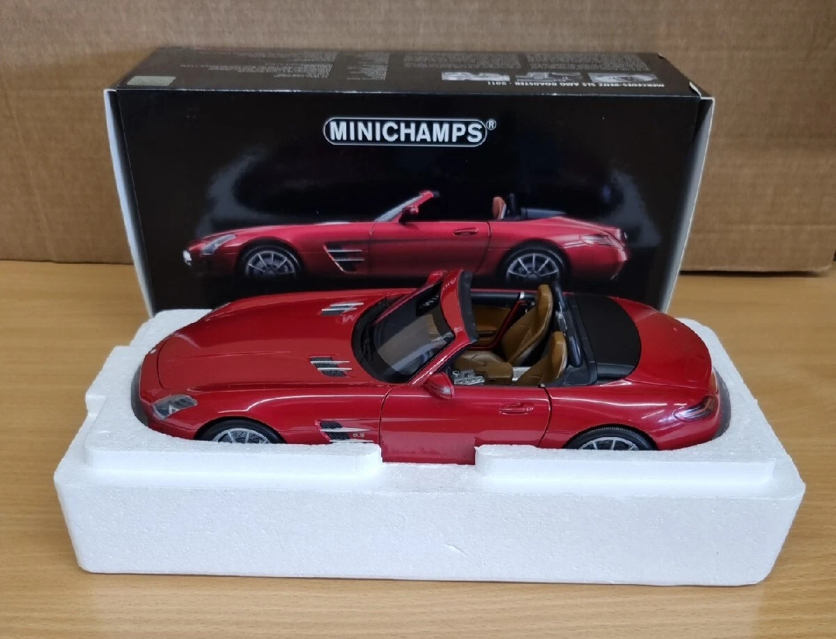 Minichamps 1/18 scale Diecast DC8524K - Mercedes-Benz SLS AMG - Red