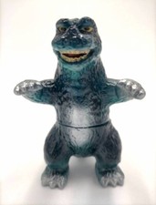 Godzilla Charactics Mini Monster Series Gray Molding Painted Vinyl Toy Sofubi