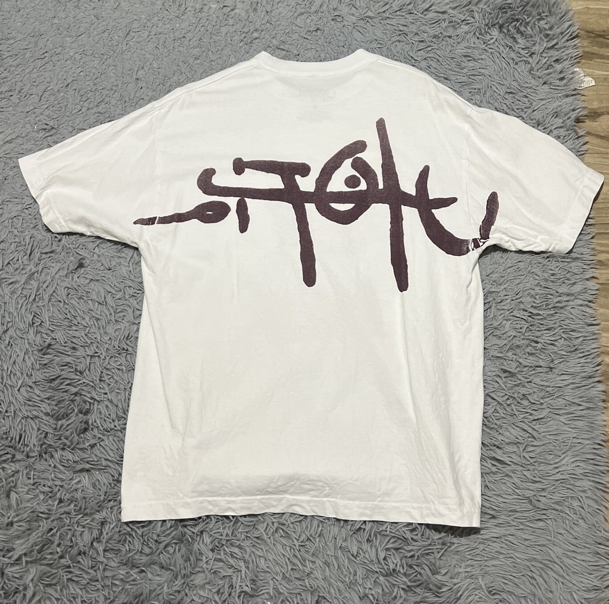 Travis Scott KAWS Utopia II Tee White T-shirt (LARGE) READ