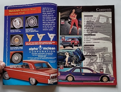 Lowrider Magazine February 1996 '69 Chevy Impala Centerfold Very