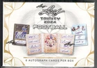 Leaf 2024 Trinity Football Sealed Hobby Box 6 Autograph / Auto - Cool Patch