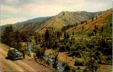 Postcard Road Trip Touring the West Tucannon River Washington WA Union Oil  3330
