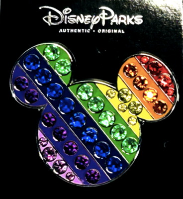Disney Parks Exclusive Rainbow Mickey Ears Icon Pride Month  display picture 3