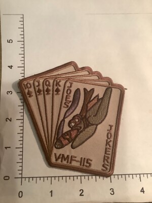 USMC VMF-115 SQUADRON PATCH.        