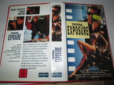 VHS - Total Exposure - Season Hubley - Michael Nouro - FSK 18