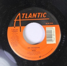 Rock 45 Inxs - On The Rocks / Devil Inside On Atlantic