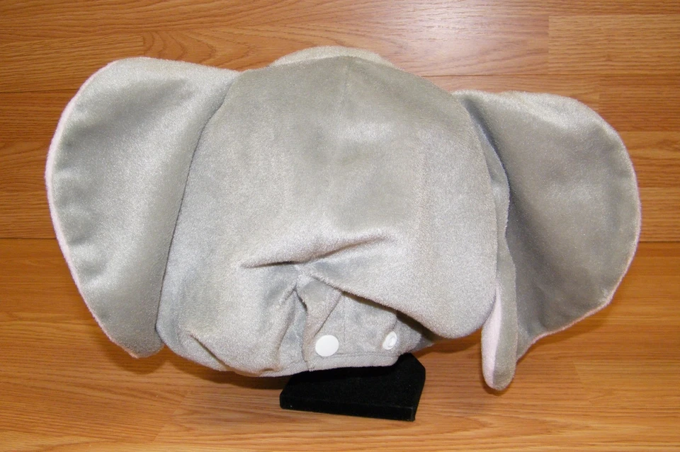 Disfraz de elefante gris/rosa Fun World 6-12 meses con pieza para la cabeza *LEER Foto 2 de 4