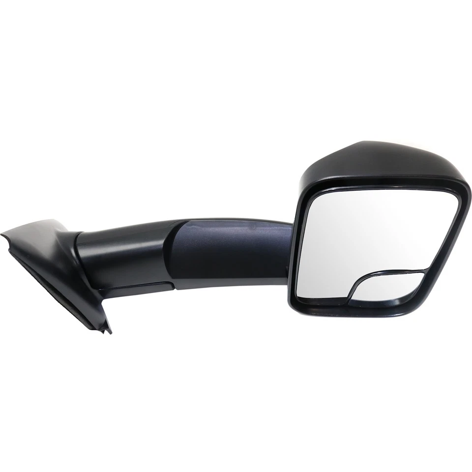 Tow Mirror For 2002 2009 Dodge Ram 1500 Passenger Side Manual Fold Blind Spot - Image 2 of 4