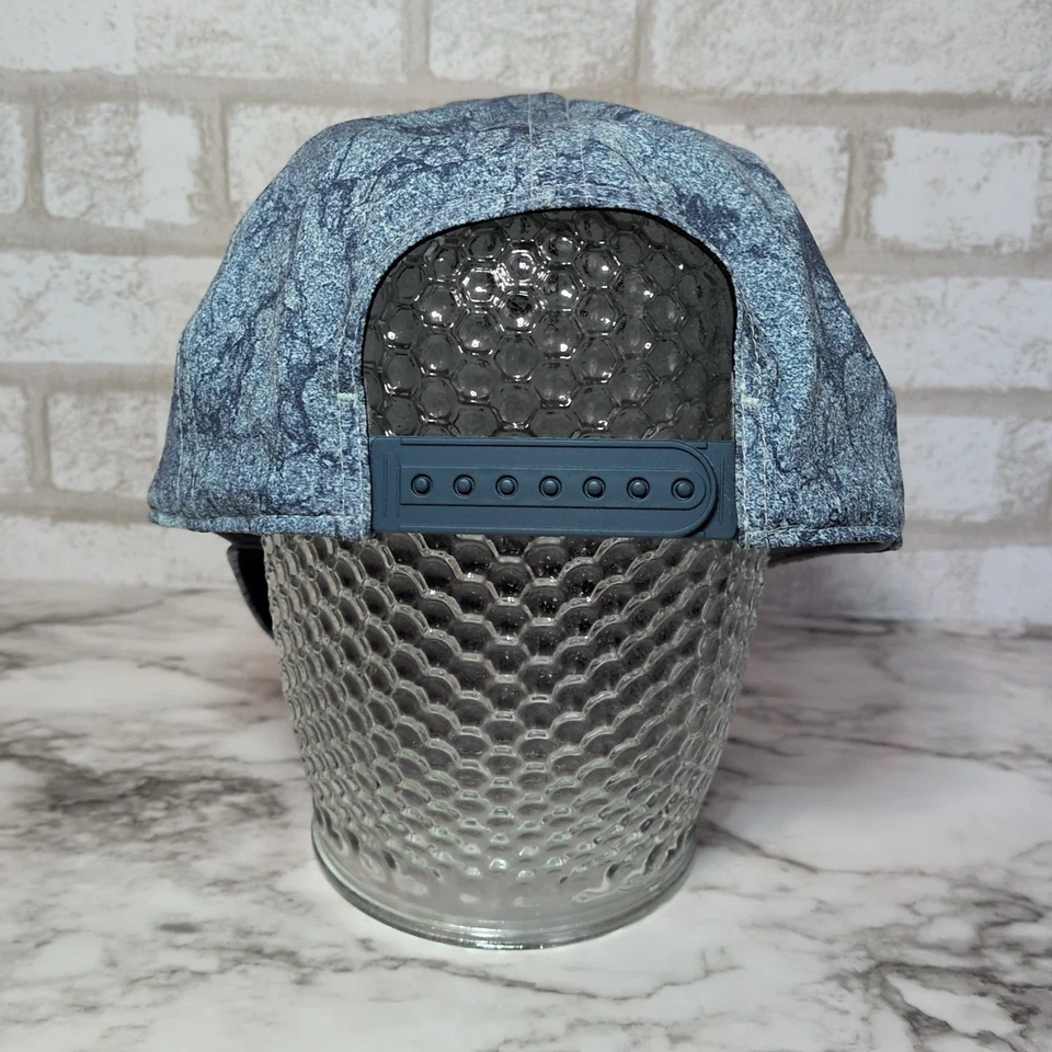 Gorra de Golf Adidas Semi Flash Aqua Tour Estampado Rendimiento Snapback Cap, Nueva sin Etiquetas Foto 3 de 4