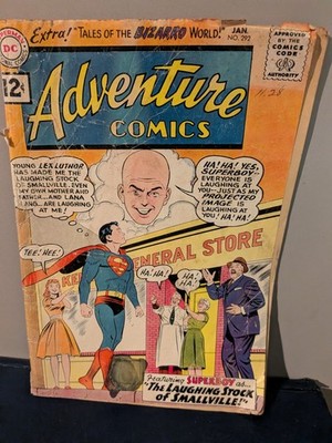 Adventure Comics #292 1962 DC Superboy Lex Luthor