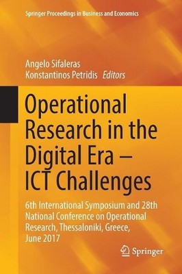 Operational Research in the Digital Era  ICT Challenges - 9783030070816