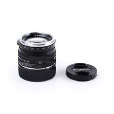 Leica Voigtlander 50mm F1.5 VM Nokton MC Manual Focus Rangefinder Lens BA353A