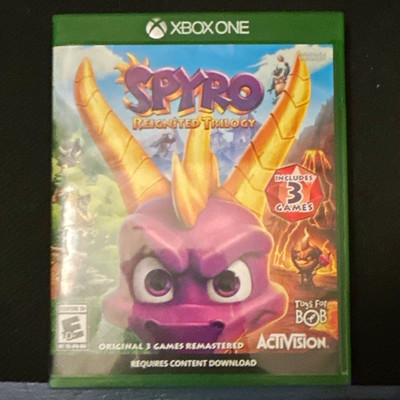 Activision Spyro Reignited Trilogy Remastered Action Adventure E10+ Xbox One