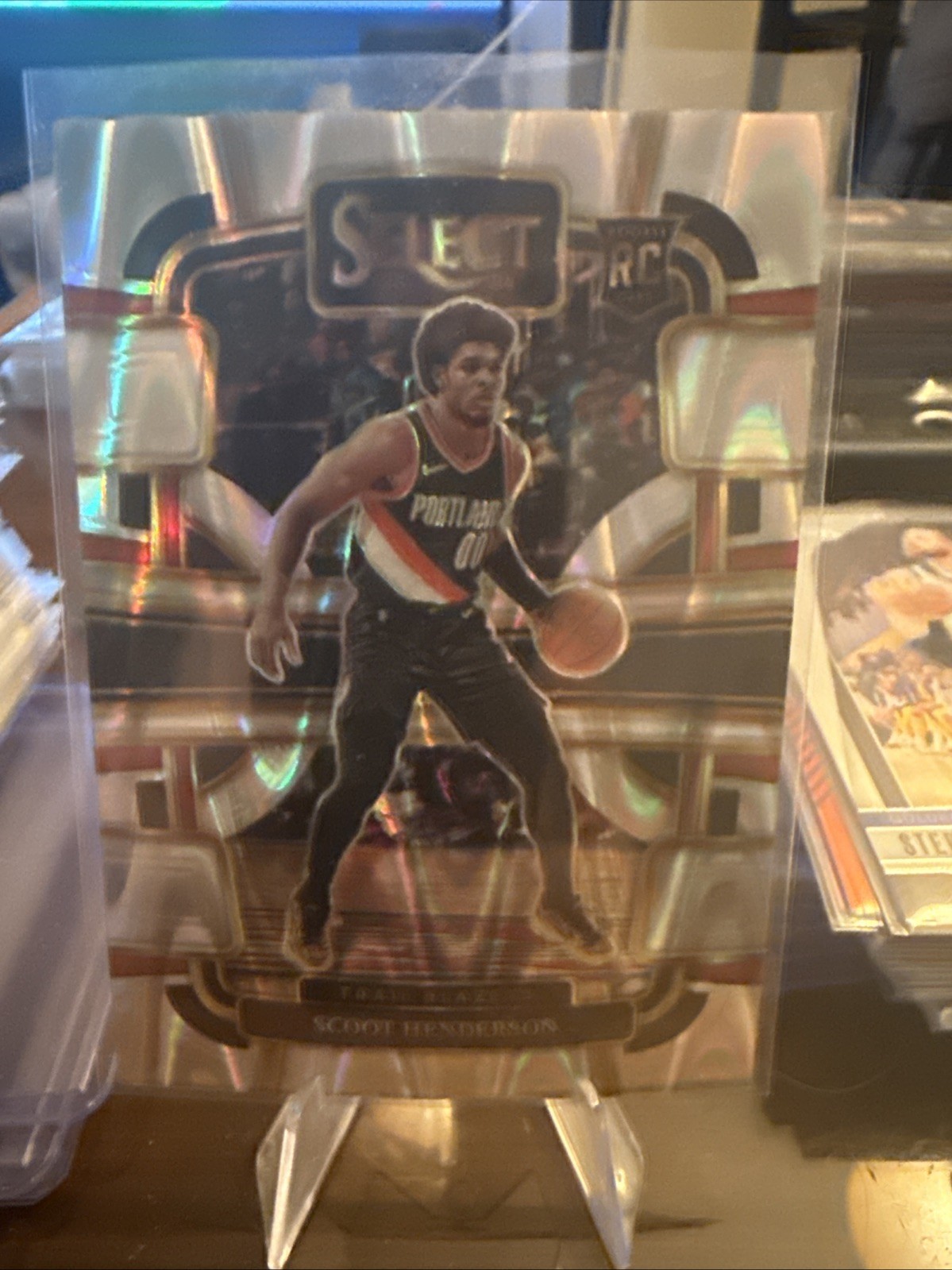 2023-24 Panini Select - Concourse Scoot Henderson #77 Tectonic Prizm (RC)