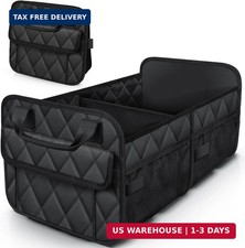 HOTOR Trunk Organizer for SUV - Foldable Car Organizers and Storage