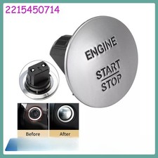 Keyless Push Start Stop Button Go Engine Ignition Switch for Mercedes Benz C300
