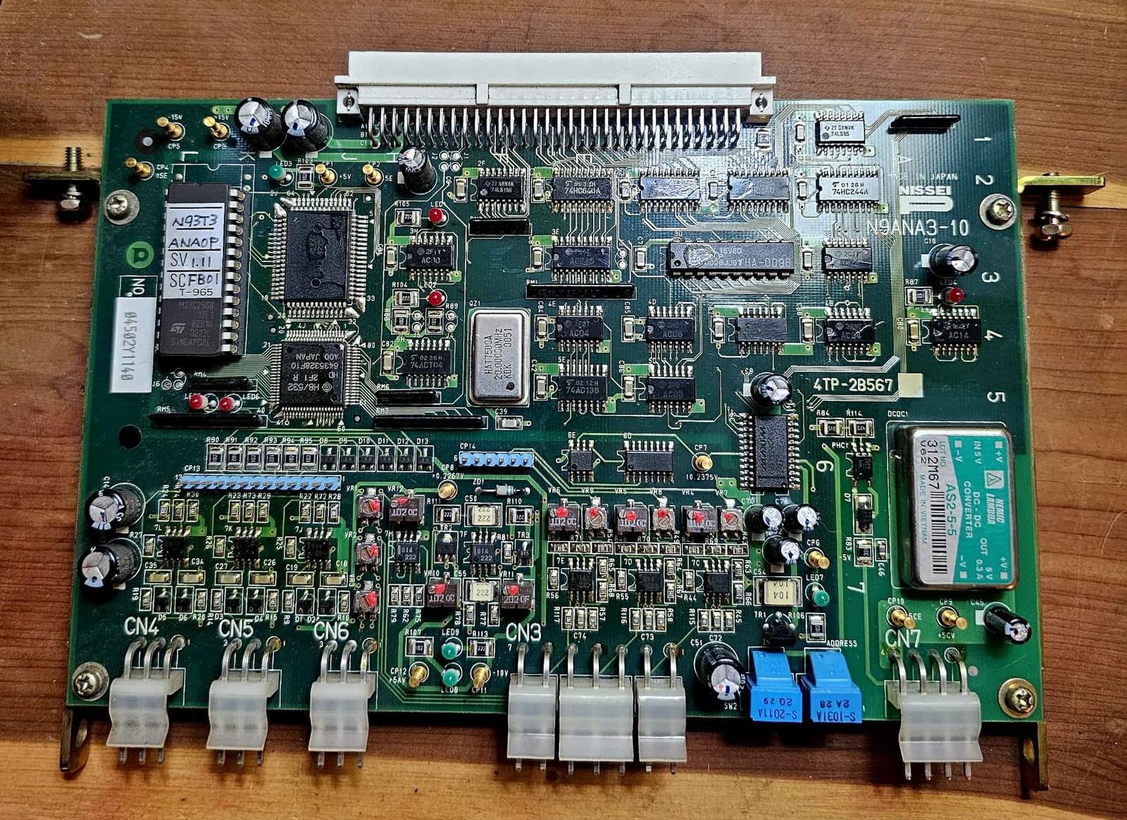 NISSEI CIRCUIT BOARD CARD N9ANA3-10. Tested. Free Shipping