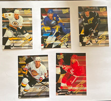 Fleer Ultra Speed Merchant 1994-95 NHL 5-Card Insert Lot Bure/Fedorov