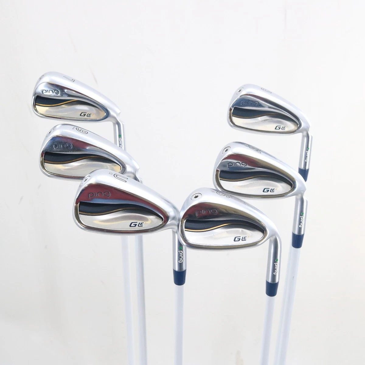 Set De Fers De Golf Ping G5L Graphite Red Dot Pour Femme - Droitier, Ladies Flex - 5-6-8-9 + Hybride 7 - Occasion