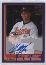 2021 Archives Fan Favorite 1982 Topps Purple /150 Melvin Mora #FFA-MM Auto 19wd