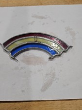 stained glass window art rainbow
