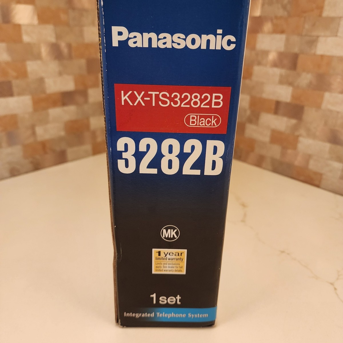 Panasonic KX-TS3282B 5.8 GHz Single Line Corded Phone for sale