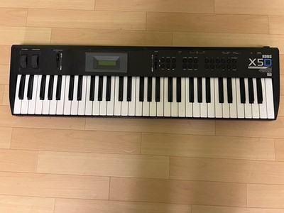 KORG X5D Musik Synthesizer Keyboard Musikinstrumente schwarz