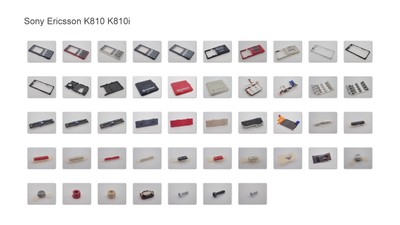 Original Sony Ericsson K810 K810i Ersatzteile | Spare Parts | Cover | Keypad NEU