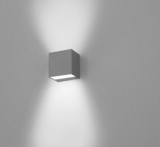 Applique Esterna Moderna Antracite LED 2x9W 3000K | Illuminazione Design