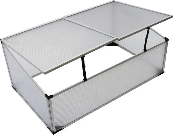 Trendline Alu FrüHbeet 100 X 60 X 30 Cm GewäChshaus Tomatenhaus Treibhaus-image