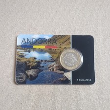 Andorra, 2014, 1 Euro, Coincard