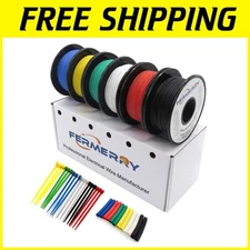 100ft Flexible Silicone Hook up Wire - 22 AWG