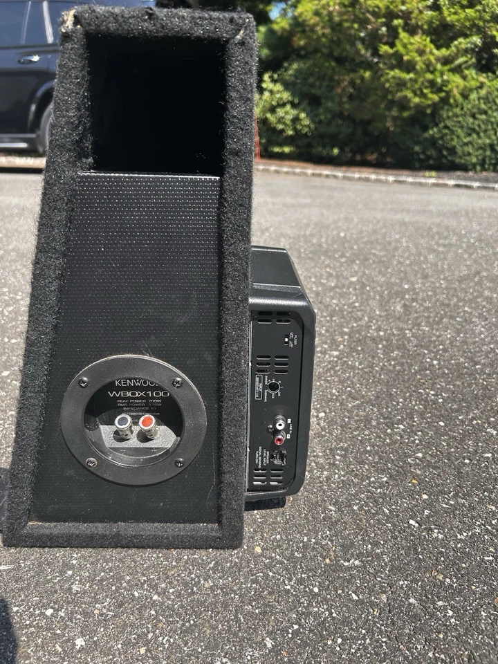 Kenwood VBOX100 10” Subwoofer in Ported Box + Kenwood KAC-5206 Amp – 700W Peak - Image 4 of 4