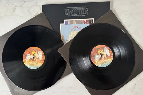 LED ZEPPELIN THE SONG REMAINS THE SAME UK PRESSING VINYL LP SSK 89402
