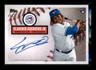 2019 Topps Brooklyn Collection Auto Vladimir Guerrero Jr. CA-VGJ 45/75 RC