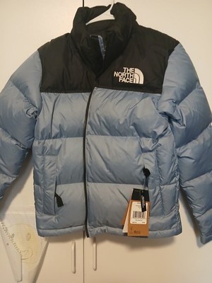 The North Face 1996 Retro Nuptse Down Quilted Puffer Jacket Folk Blue Women s S